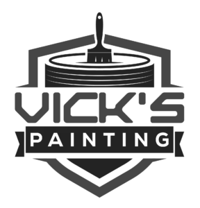 Company logo for Vick's Painting.